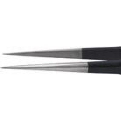 Pinzeta ESD ihlový tvar 110mm čierna KNIPEX - obrázek