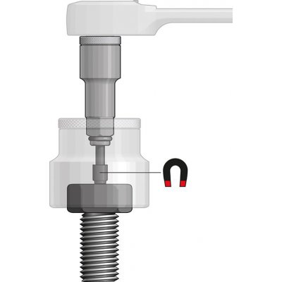 Magnetický nadstavec 1/2" 83mm GEDORE - obrázek
