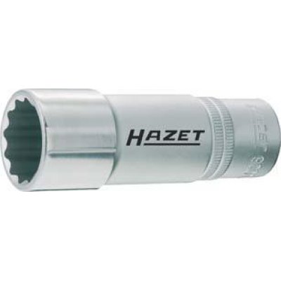 Nástrčkový kľúč dlhý, 12-hran 1/2" 24x mm HAZET