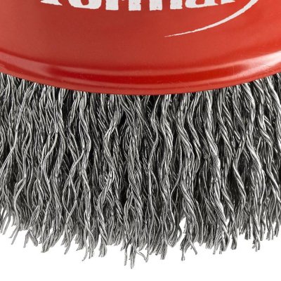 Hrncová kefa Longlife oceľ M14 vlnitá 80x mm FORMAT  - obrázek