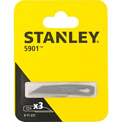 Nožovitá čepeľ 3 ks. na SB karte STANLEY