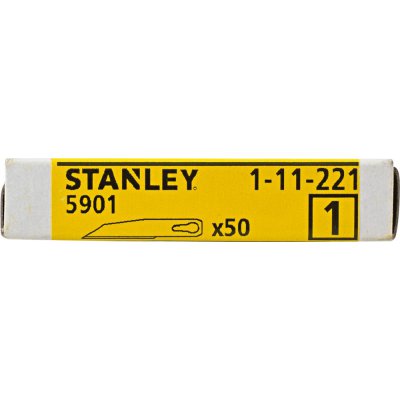 Čepeľ noža 1-11-221 50 ks./balení STANLEY