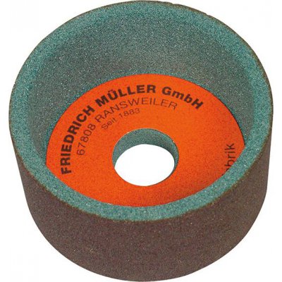 Hrncový brúsny kotúč karbid kremíka 100x50x20mm K80 Müller
