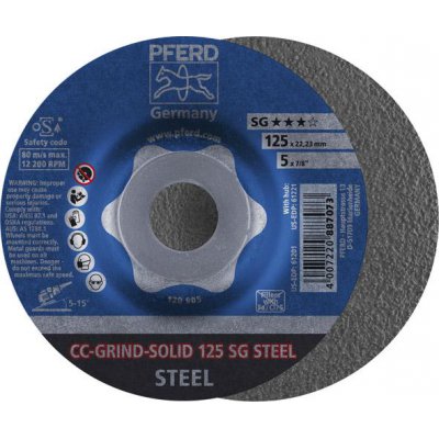 Brúsny kotúč CC-GRIND Solid Steel 125mm PFERD