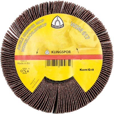 Uhlový brúsny kotúč WSM 617 125x20mm K40 Klingspor - obrázek