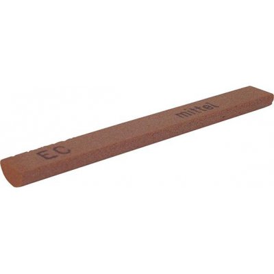 Kameň brúsny, ušľachtilý korund polookrúhly 10x100mm jemný Müller