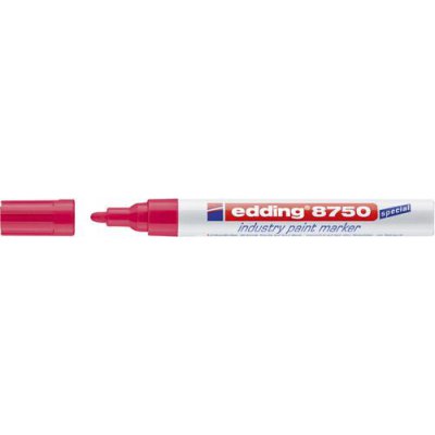 Priemyselný lakovacej značkovač 8750 červená edding