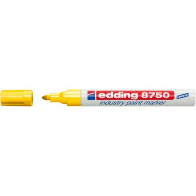 Priemyselný lakovacej značkovač 8750 žltá edding