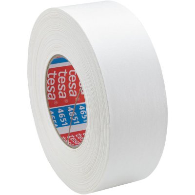 Textilná lepiaca páska 4651-08 poťah plastom 19mmx50m biela tesa