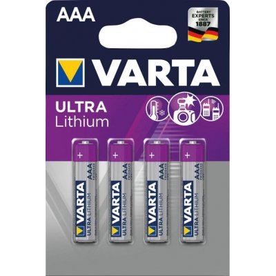 Batérie Professional Lithium AA 4 ks. v blister ks. VARTA