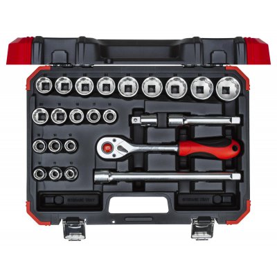 Sada nástrčných kľúčov 1/2 kľúčový otvor 10-32 mm 24 dielov Gedore RED - 3300056_01.jpg