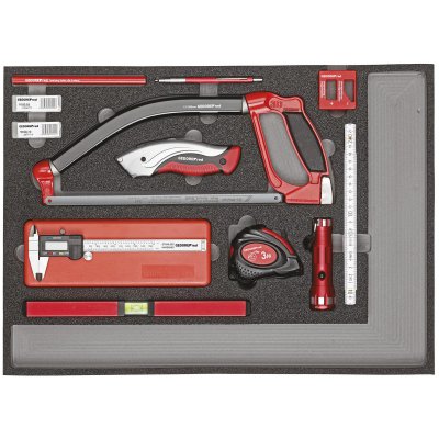 Sada náradia pre meranie a rezanie modul CT 1/1 Gedore RED