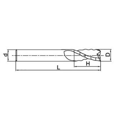 Hrubovacia fréza 3-britová 14 mm TK ALU Toolzone - TMC0401a.jpg