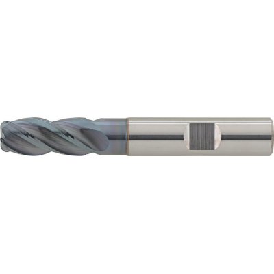 Výkonnostná fréza tvrdokov TiAlN stopka HB Z4 16 / R2,5mm FORMAT GT