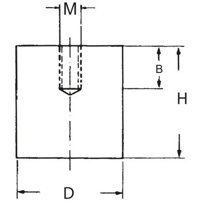 Hrncový magnet 17,5x16mm FORTIS - obrázek