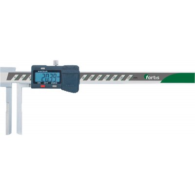 Posuvné meradlo dlhé meracie nástavca digitálny 10-150 / 0,01mm FORTIS