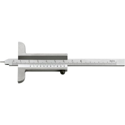 Posuvný hĺbkomer meracie kolík 80mm 1/50 FORTIS