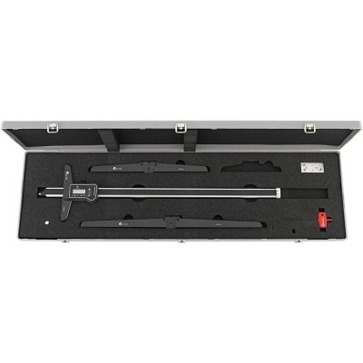 Sada posuvných digitálnych hĺbkomerov 800 mm, svetlomodrý farba FORTIS  - obrázek