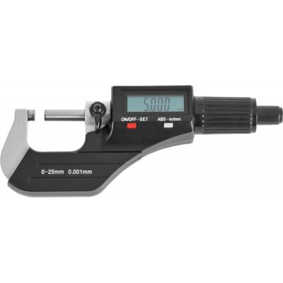 Mikrometer digitálny bez dátového rozhrania 0-25mm FORTIS