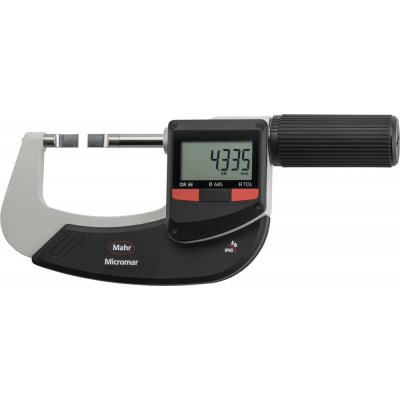 Mikrometer digitálny, čepeľovej meracej plochy 40 EWRIA-S 0-25mm MAHR