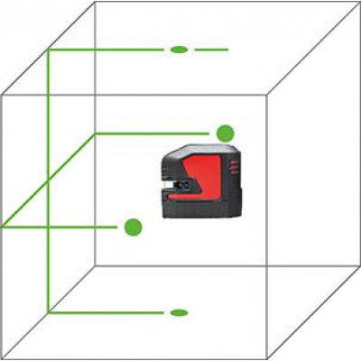 Linkový laser L2P5G v kufríku LEICA