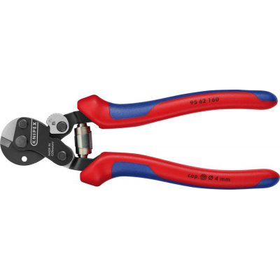 Nožnice na drôtené laná viaczložkové návleky 160mm KNIPEX