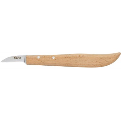 Odhrotovacie / zarezávaci nôž drevená rukoväť 140mm FORTIS