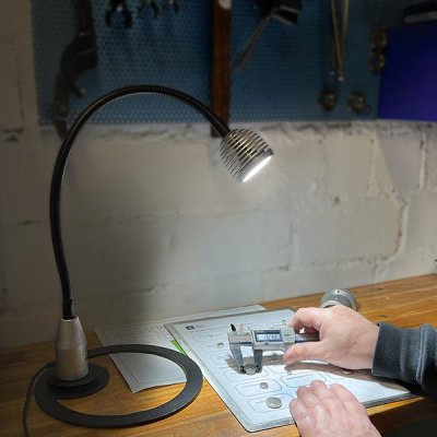 Pracovné Lampa Flexi stmievač 65mm Bauer + Böcker - obrázek