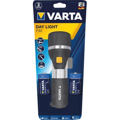 LED vreckové svietidlo Day Light 17611, 2 batérie D blister balenie VARTA