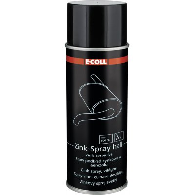Zinkový sprej sprejová dóza 400 ml, svetlá E-COLL EE