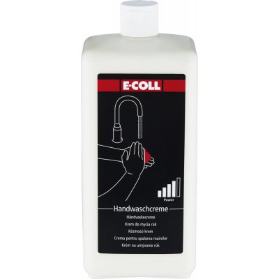 Krém na umývanie rúk rehydratačné, liquid fľaša 1l E-COLL