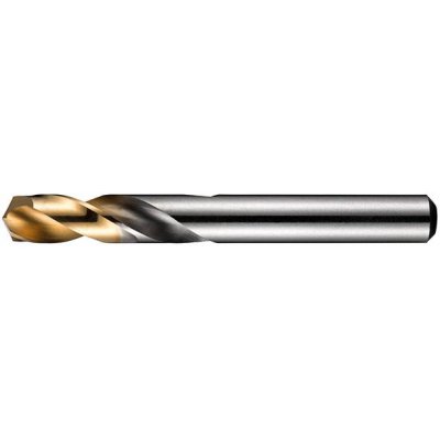 Krátký vrták HSS DIN1897N 10,0mm 135G typ N 2,5xDA022 TiN Tip Dormer