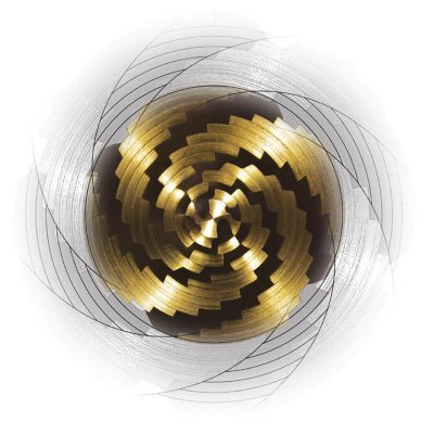 Stupňovitý vrták HSS TiN 4-násobná špirálová drážka 4 – 20 mm EXACT  - obrázek