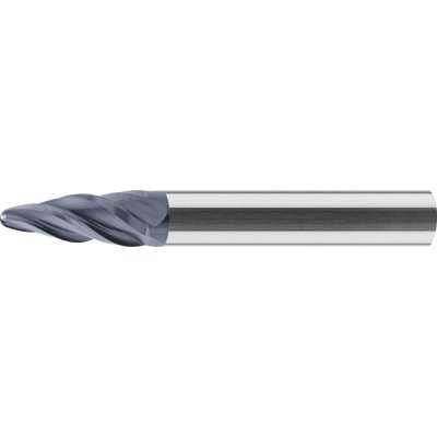 Oblouková fréza tvrdokov 4,0 mm Z4 tangenciální HA SUPRA FORMAT GT