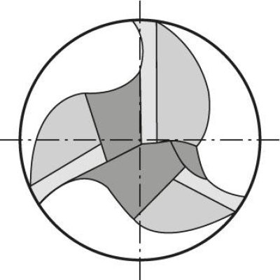 Trochoidní fréza tvrdokov 16 mm Z3 HB TA-C FORMAT GT - obrázek