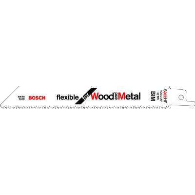 List pro šavlovou pilu S 922 HF Bosch, balení 5 ks Flexible for Wood and Metal