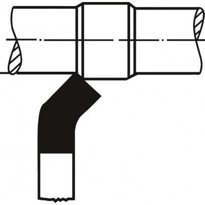 Soustružnický nůž HSSE DIN4952L 10 x 10 x 100 mm WILKE - obrázek