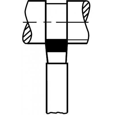 Špičatý soustružnický nůž tvrdokov DIN4976 32 x 32 x 170 mm P25/30 WILKE - obrázek