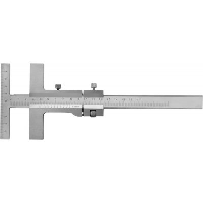 Rýsovací posuvné měřítko s jemným nastavením 250 mm FORTIS