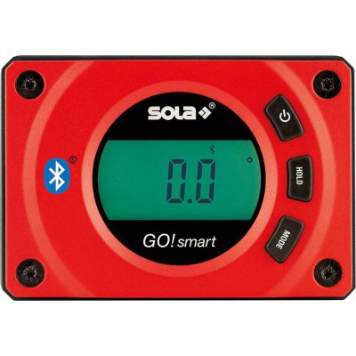 Digitální mini vodováha Go smart Clip 7,5cm Sola