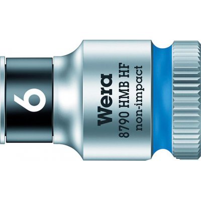 Nástrčný klíč 6-hranný 3/8" 6 mm s přidržovací funkcí Wera