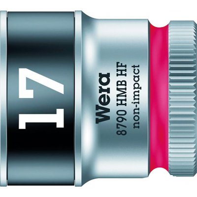 Nástrčný klíč 6-hranný 3/8" 17 mm s přidržovací funkcí Wera