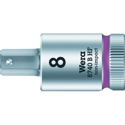 Šroubováková hlavice 3/8", vnitřní šestihran s přidržovací funkcí, 8x38,5 mm Wera
