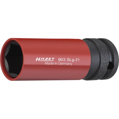 Za tepla kovany nástrckovy klicplastové pouzdro 1/2"21x85mm Hazet