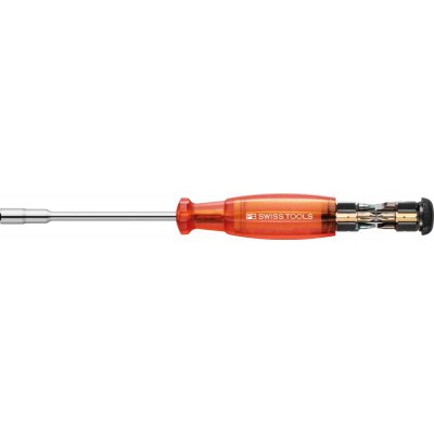 Držák bitů se zásobníkem dlouhý 8 ks sada, plochý, PH, TX PB Swiss Tools