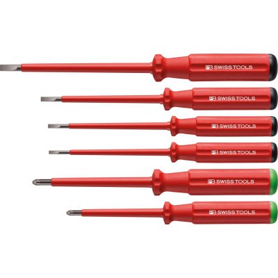 Sada sroubováku VDE 6 ks, drázka/PZv krabiciClassic PB Swiss Tools