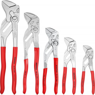 Sada klešťových klíčů 5 ks v rolovací tašce Knipex - obrázek