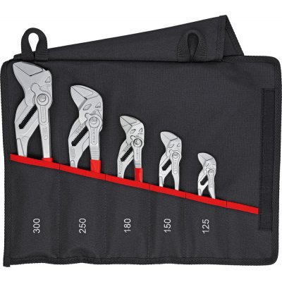 Sada klešťových klíčů 5 ks v rolovací tašce Knipex