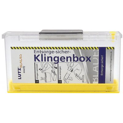 Box na bezpečnostní čepel 120x65x25 mm LUTZ BLADES