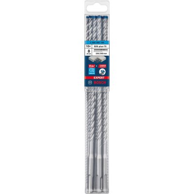 Příklepový vrták EXPERT 8 x 200 x 265 mm balení 10 ks SDS plus-7X Bosch